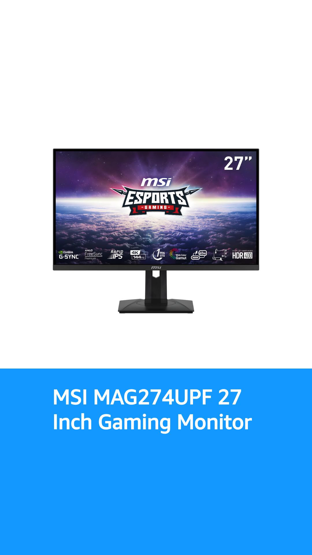 MSI MAG274UPF, 27