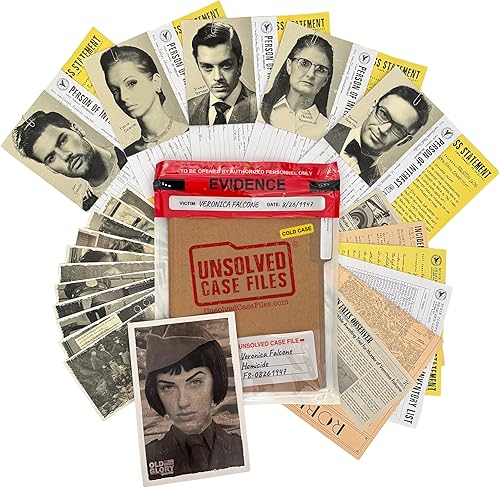 UNSOLVED CASE FILES  Falcone Veronica - Juego misterioso de asesinato de casos fríos  Puedes resolver el crimen