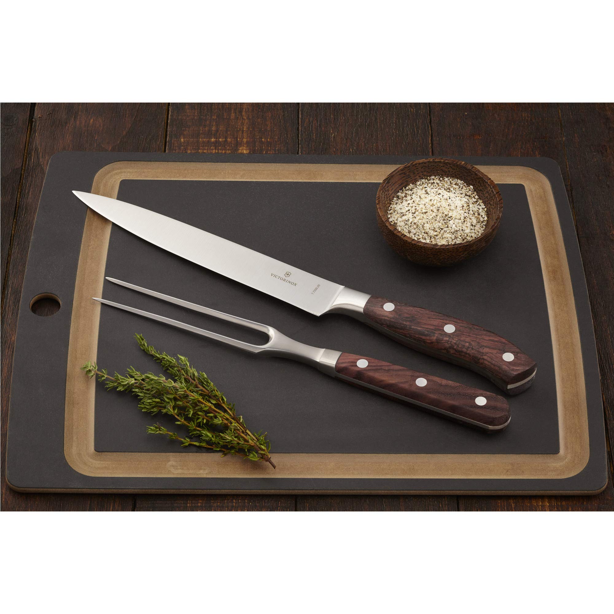 SCOLE® Steakmesser Set 6-teilig, Küchen Steakbesteck Messer set aus