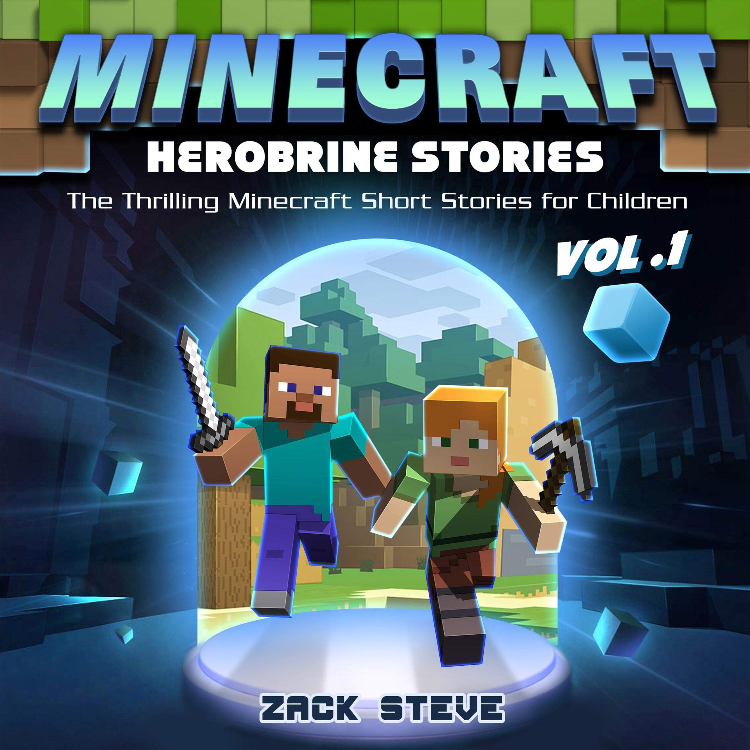 Cover art for Minecraft Herobrine Stories: Vol 1