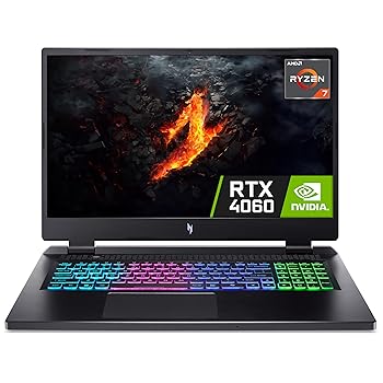 Acer Nitro 17 AN17-42 Gaming Laptop - AMD Ryzen 7 8845HS, 16GB, 1TB SSD Gaming Laptop