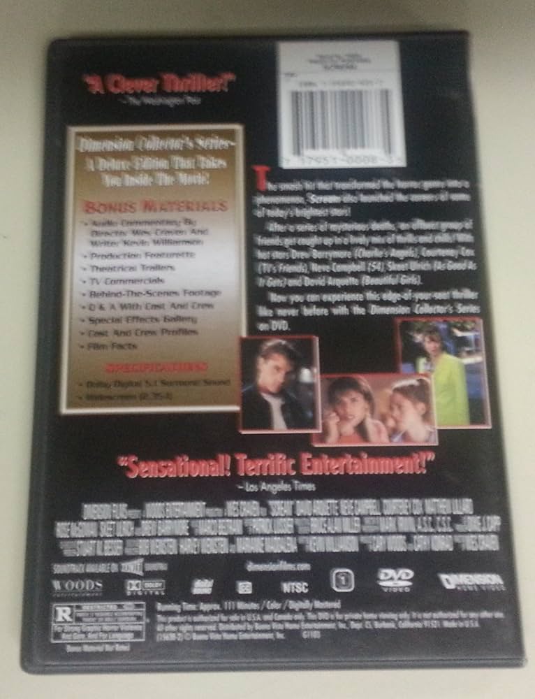 Scream: Amazon.ca: Neve Campbell, Courteney Cox, David