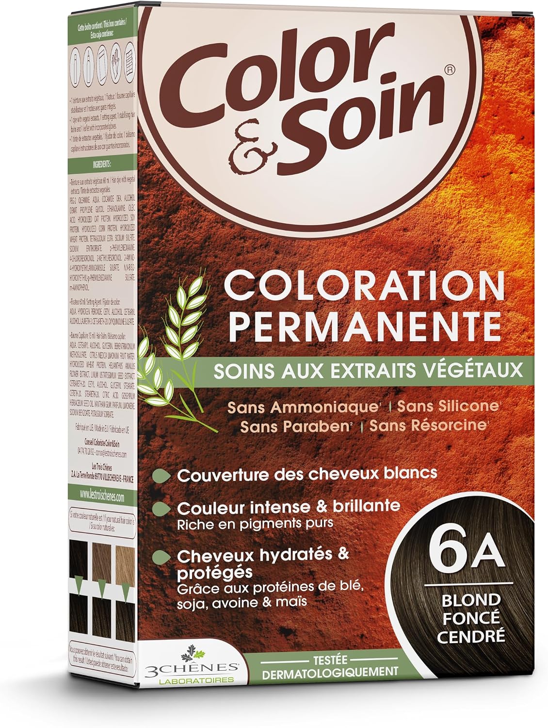 Les 3 Chênes Color&Soin 6A Dark Ash Blond