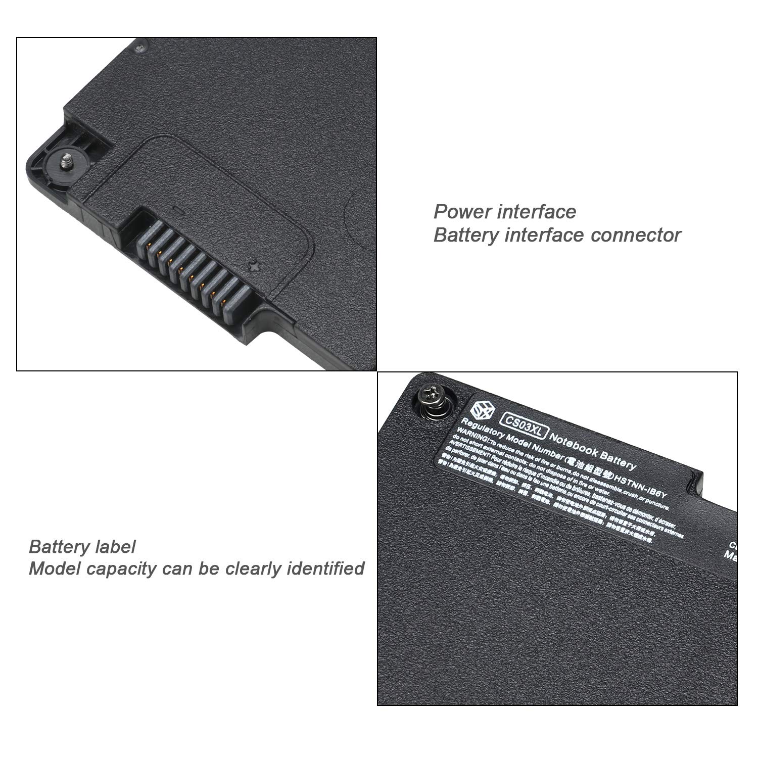 CS03XL Laptop Akku für HP EliteBook 745 G3 755 G3 840 G3 848 G3 850 G3