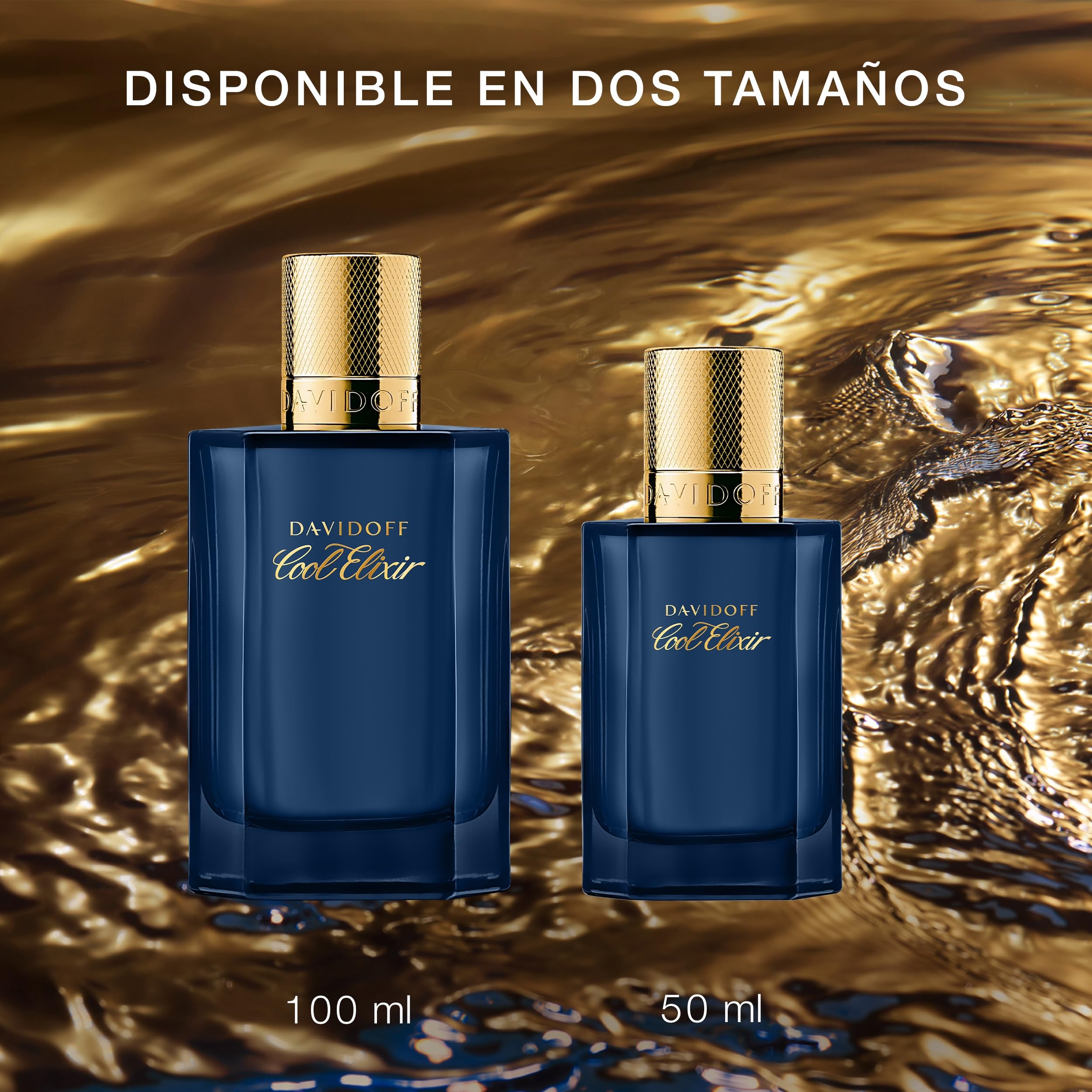 Davidoff Cool Elixir – Fragancia Amaderada – Con Notas de Óxido de Rosa, Lavandín y Acorde de Oud – Perfumes de Lujo para Hombre – Fragancia Duradera