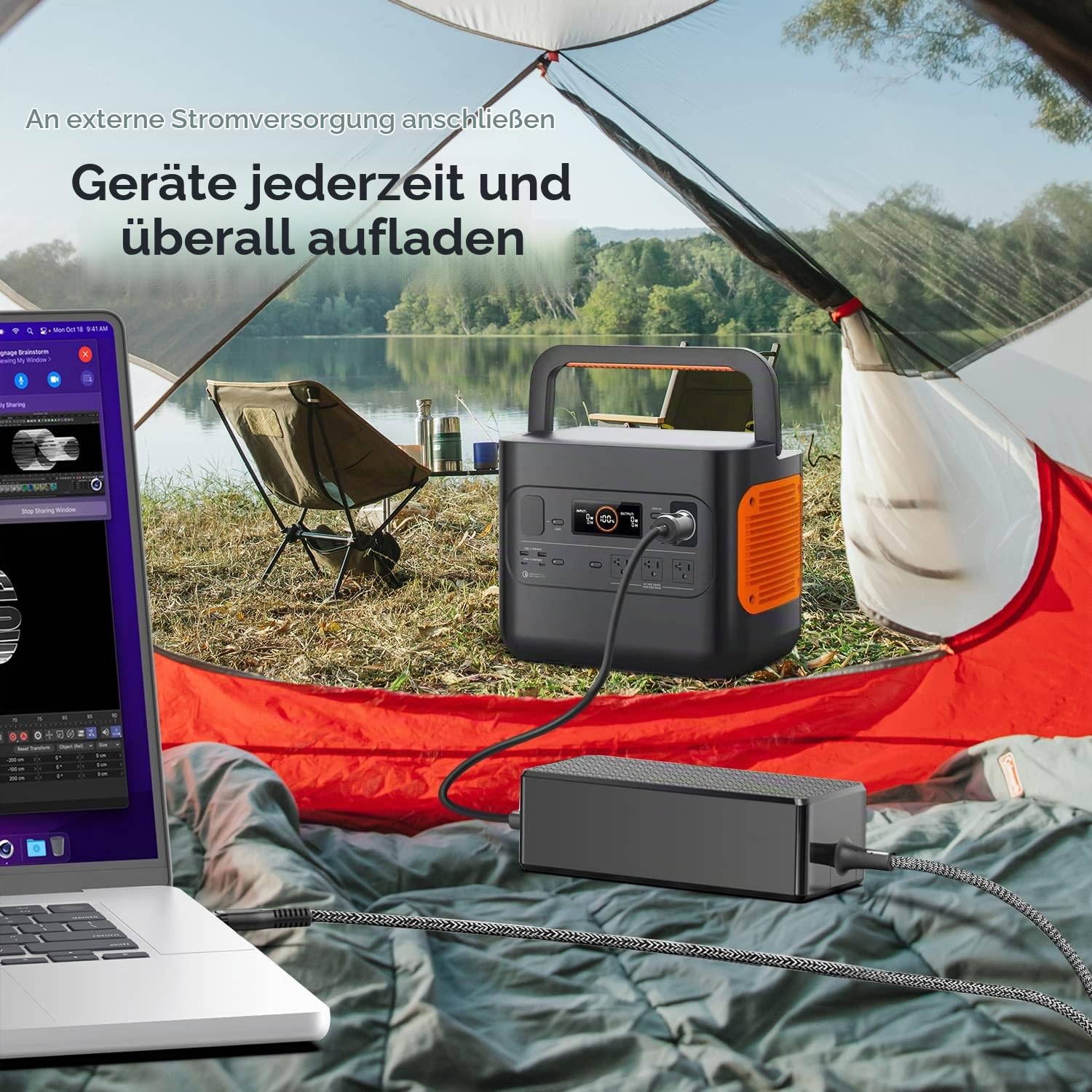 KFD PD 140W USB C DC 12V-24V KFZ Ladegerät Laptop Netzteil Auto Ladekabel für MacBook Pro 16 14 2024 MacBook Air 13" 15" M3 Lenovo Surface Pro 9 8 HP Dell 135W 130W 100W Notebook Charger DC Adapter