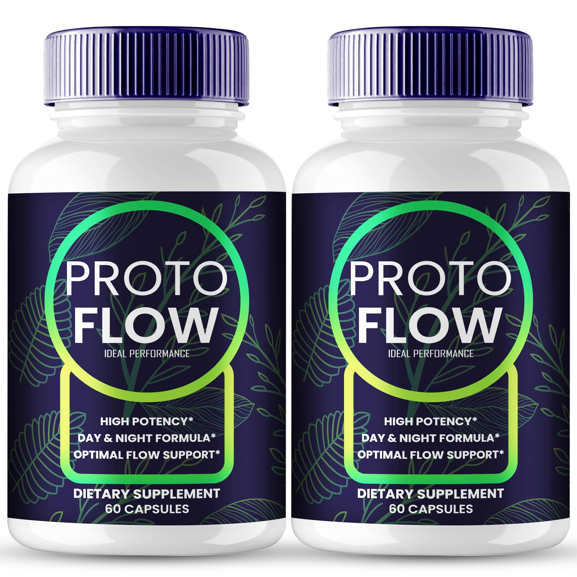 ProtoFlow Maximum Strength Prostate Support Capsules (2 Pack): Advanced Natural Formula