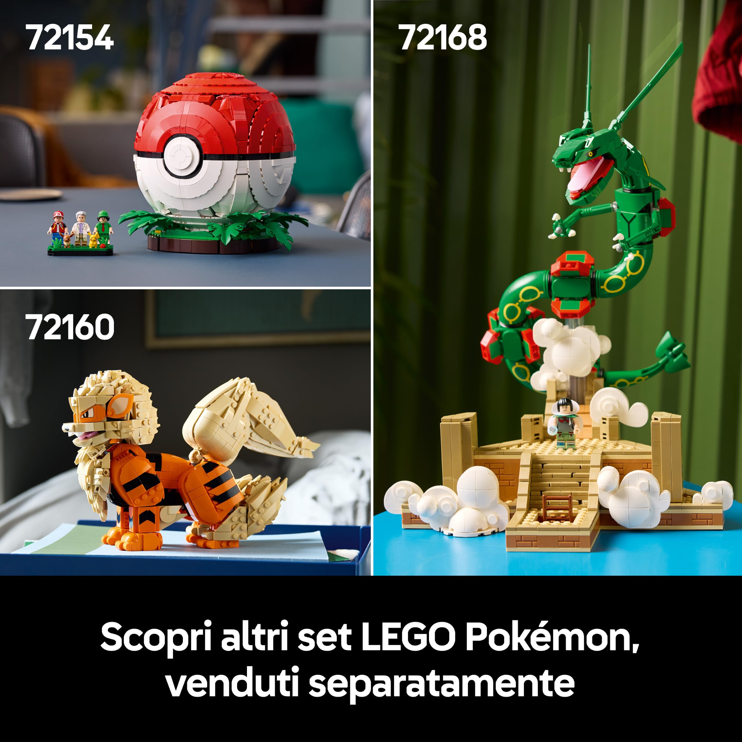 LEGO Pokémon Munchlax - Action Figure da Costruire per Adulti - Kit di Modellismo con Arti e Testa Snodabili - Decorazione Stanza da Gaming Fai da Te - Idea Regalo per Gamer da Collezione - 72150