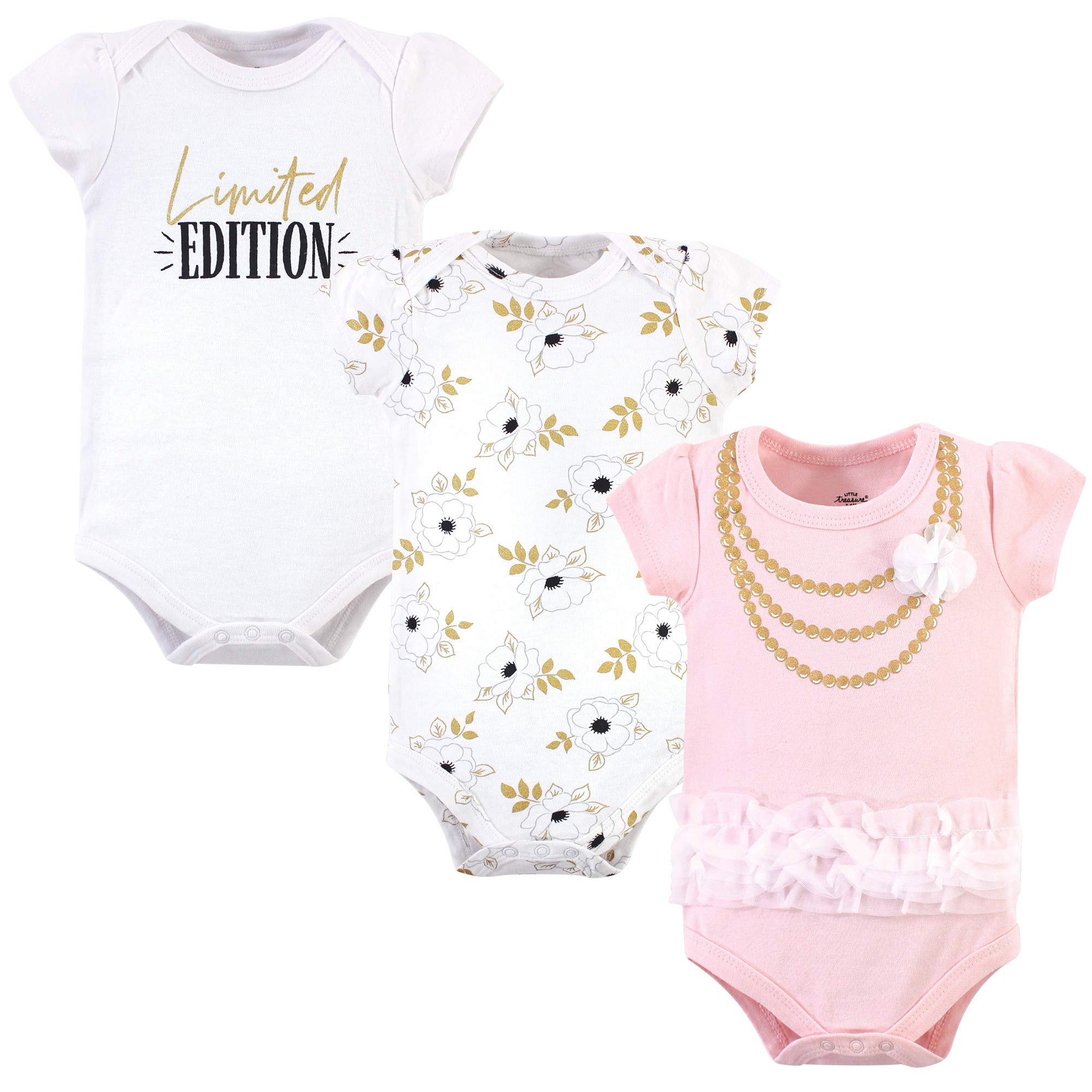 Little Treasure Unisex Baby Cotton Bodysuits