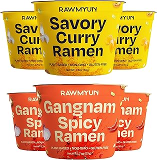 RAWMYUN Gluten Free Healthy Korean Ramen Vegan Superfood Clean Ingredien...
