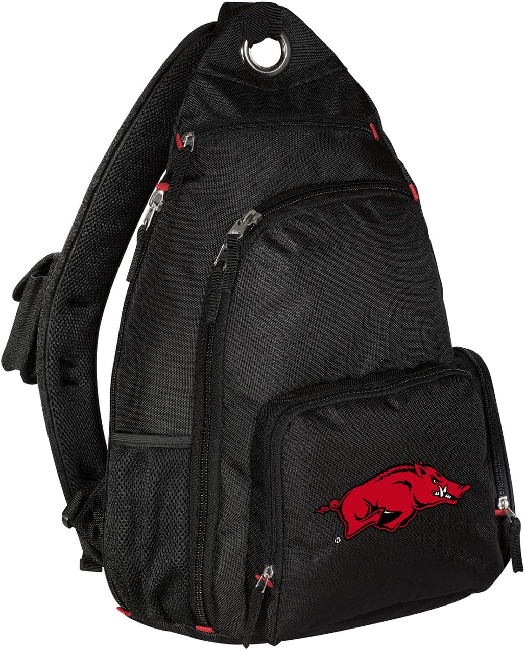 Broad Bay University of Arkansas Backpack Single Strap Arkansas Razorbacks Sling Backpack