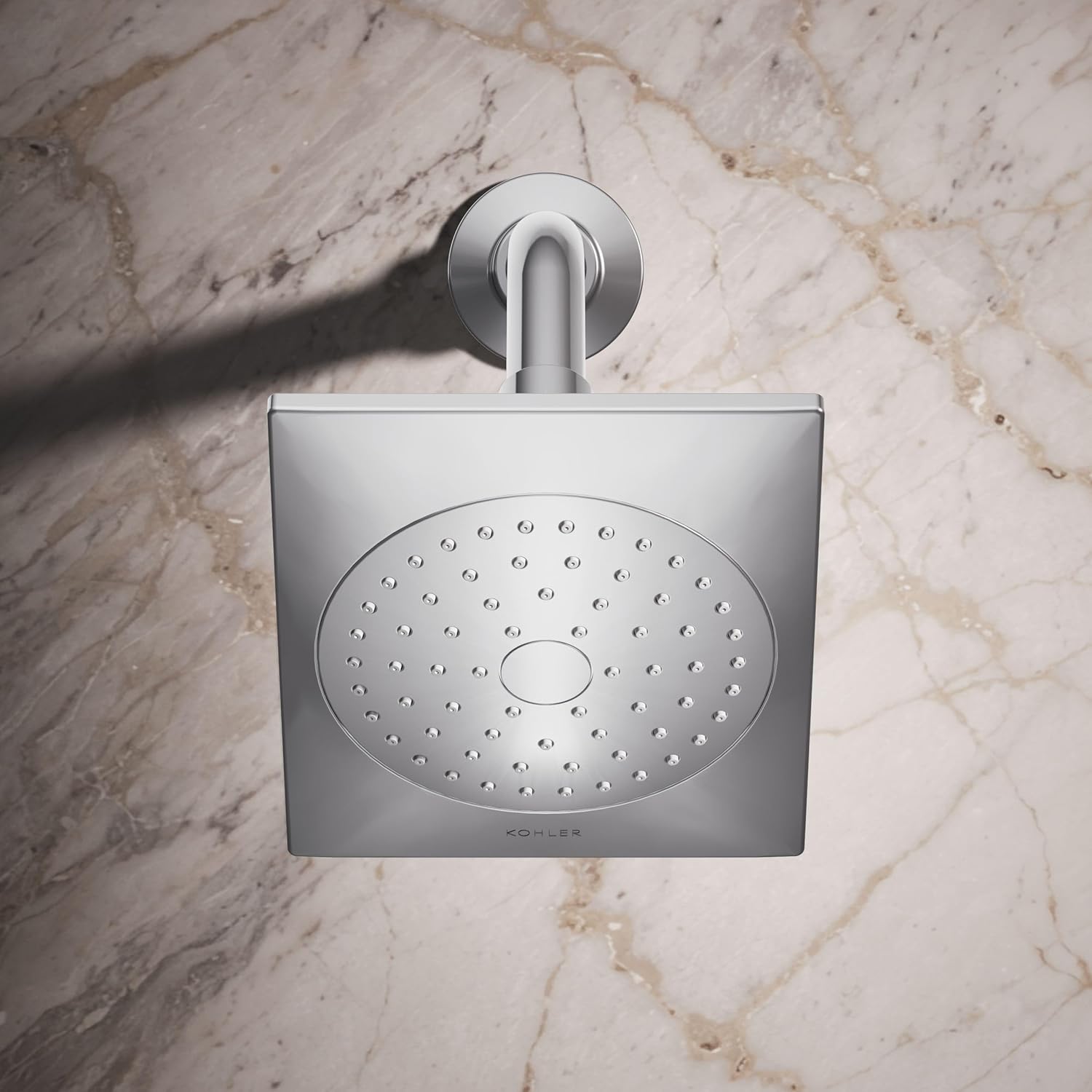 Kohler 14786-CP Loure® Single-function showerhead, 2.5 gpm, Polished Chrome