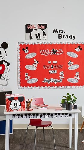 Miniatura 4 de Eureka Disney Retro Mickey Mouse - Libro de registro y plan de lecciones sin fecha para profesores, 167 páginas