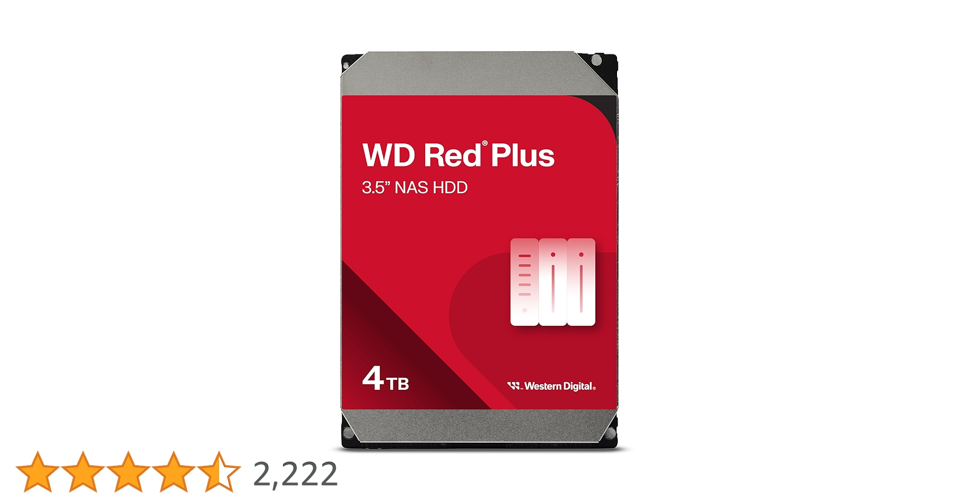 Amazon | WD40EFPX [WD Red Plus（4TB 3.5インチ SATA 6G