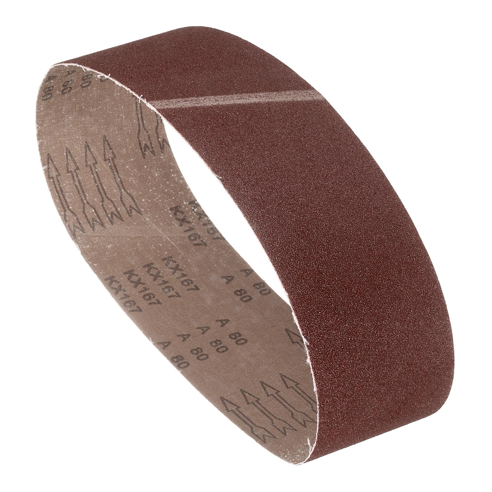Sanding Belts 4 x 36 Inch 80 Grit Aluminum Oxide