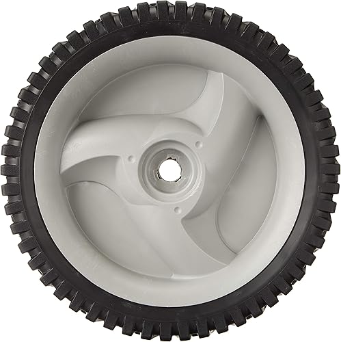 Miniatura 3 de Husqvarna 583719501 Conjunto de rueda delantera y neumático de 8 pulgadas por 1.75 pulgadas para Husqvarna/Poulan/Roper/Craftsman/Weed Eater, gris