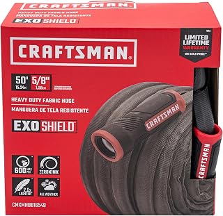 CRAFTSMAN Heavy-Duty ExoShield Lightweight Fabric Hose