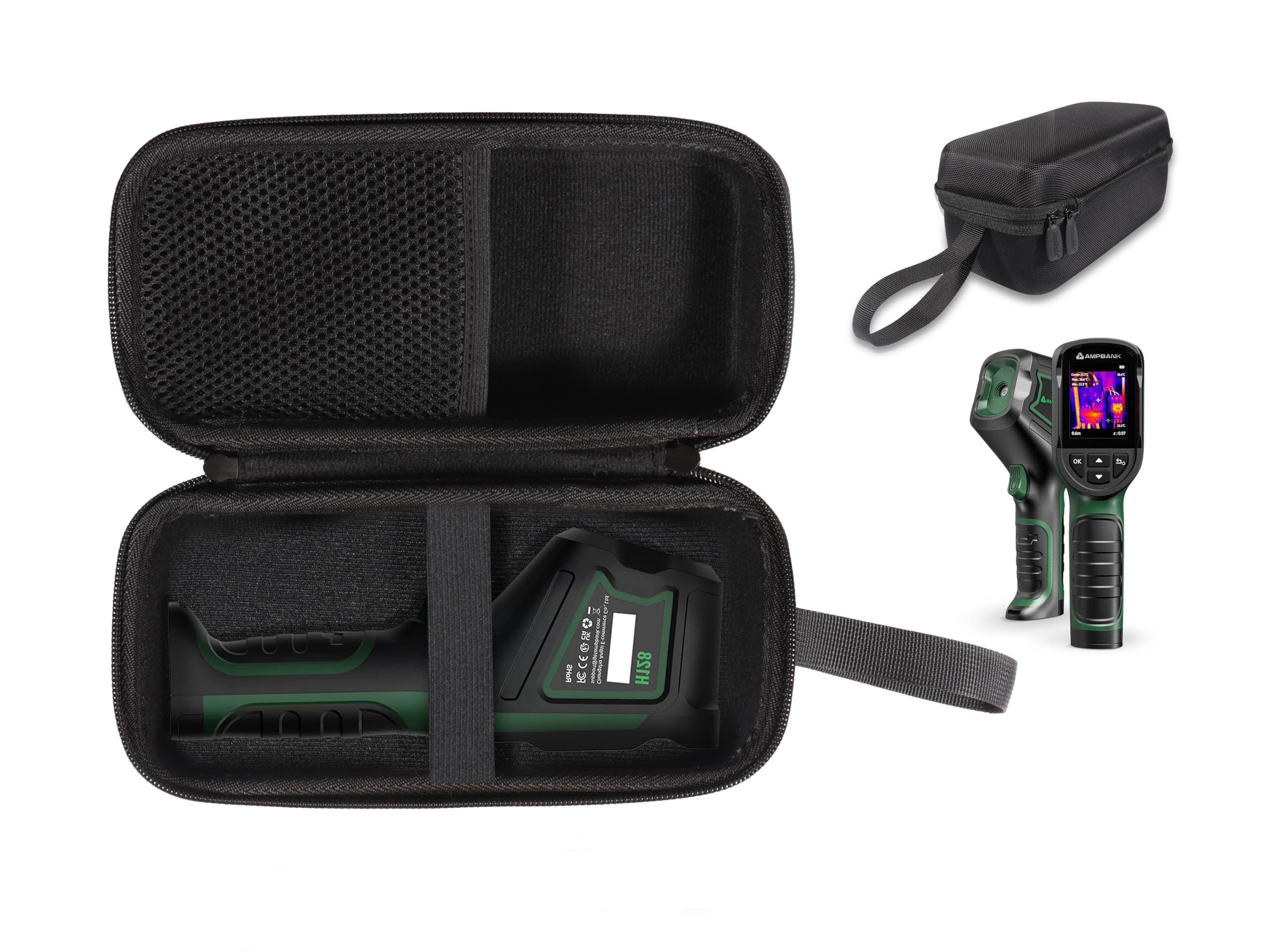 CaseSack Thermal Imager case for AMPBANK H128 Handheld Thermal Camera