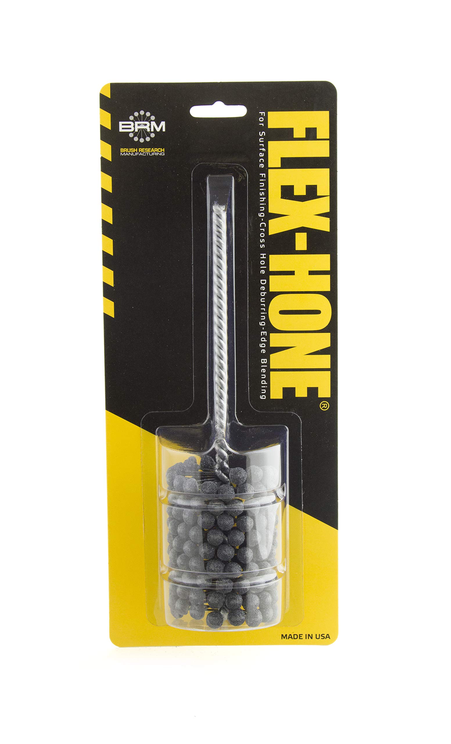 Flex-Hone Tool Brush Research FLEX-HONE Cylinder Hone, BC Series, Silicon Carbide Abrasive, 1-3/4 (45 mm) Diameter, 120 Grit Size