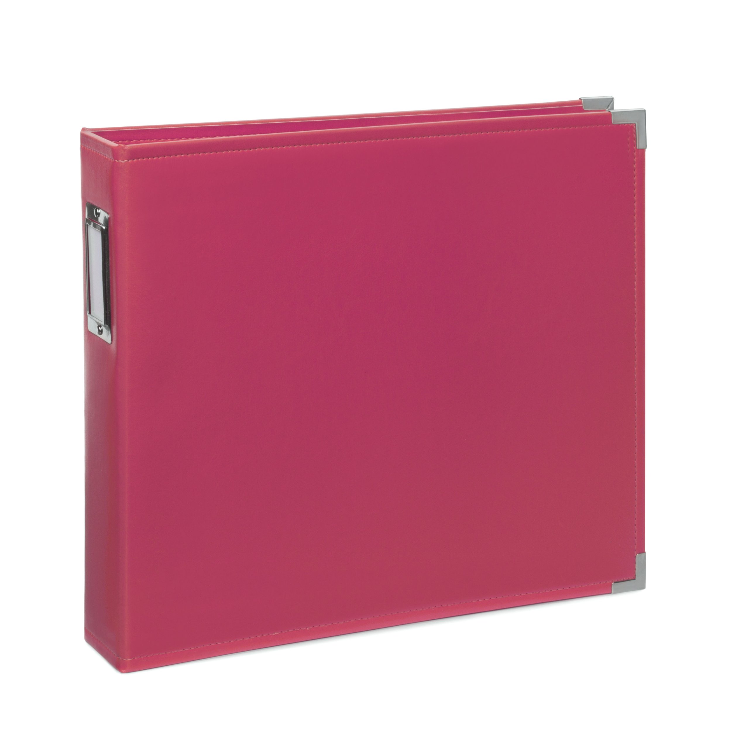 Project Life 12 X 12 D-ring Scrapbook Album - Classic Faux Leather - Blush