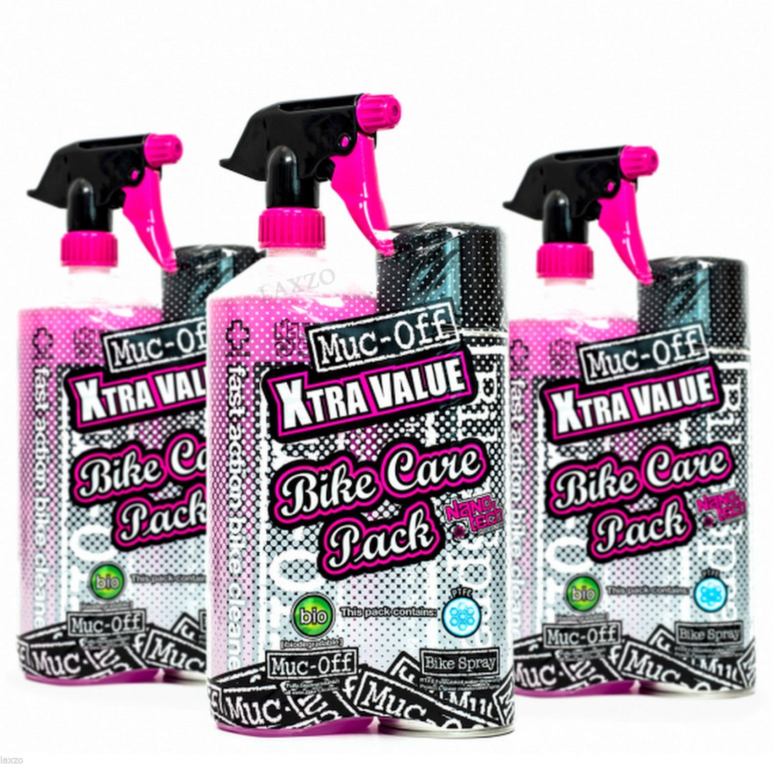 Muc Off Bike Spray Duo Kit - Black 3 Pcs