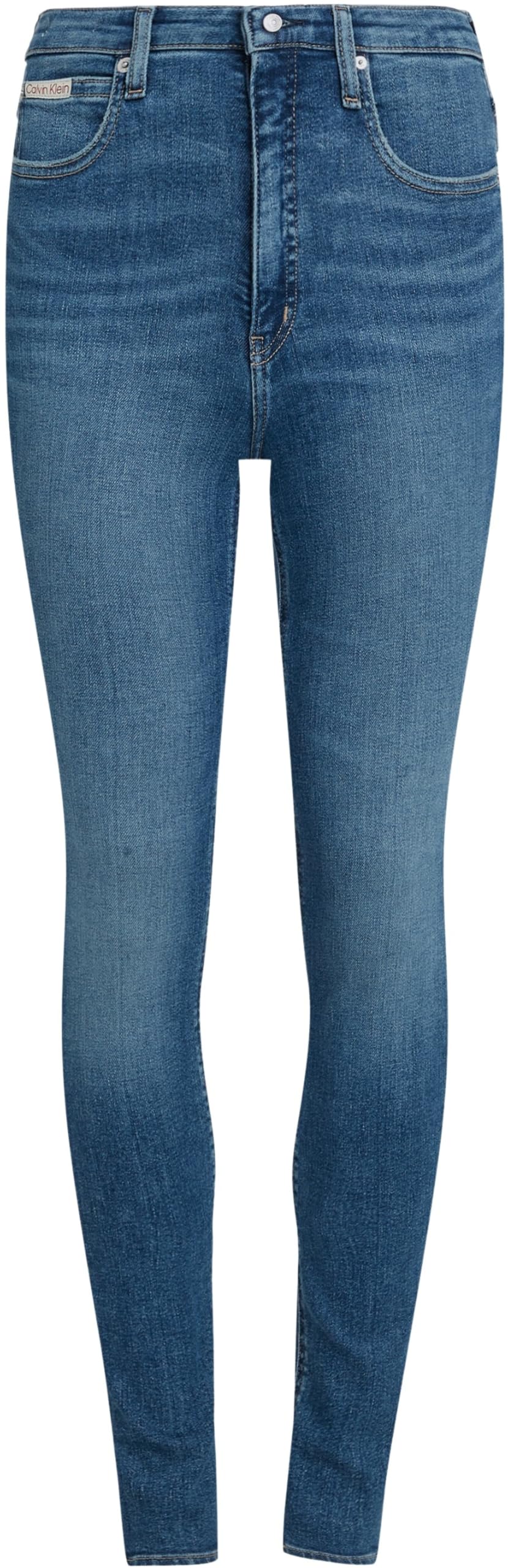 Calvin Klein Wysoki Stan Skinny J20j224492 - Wąskie Kobiety