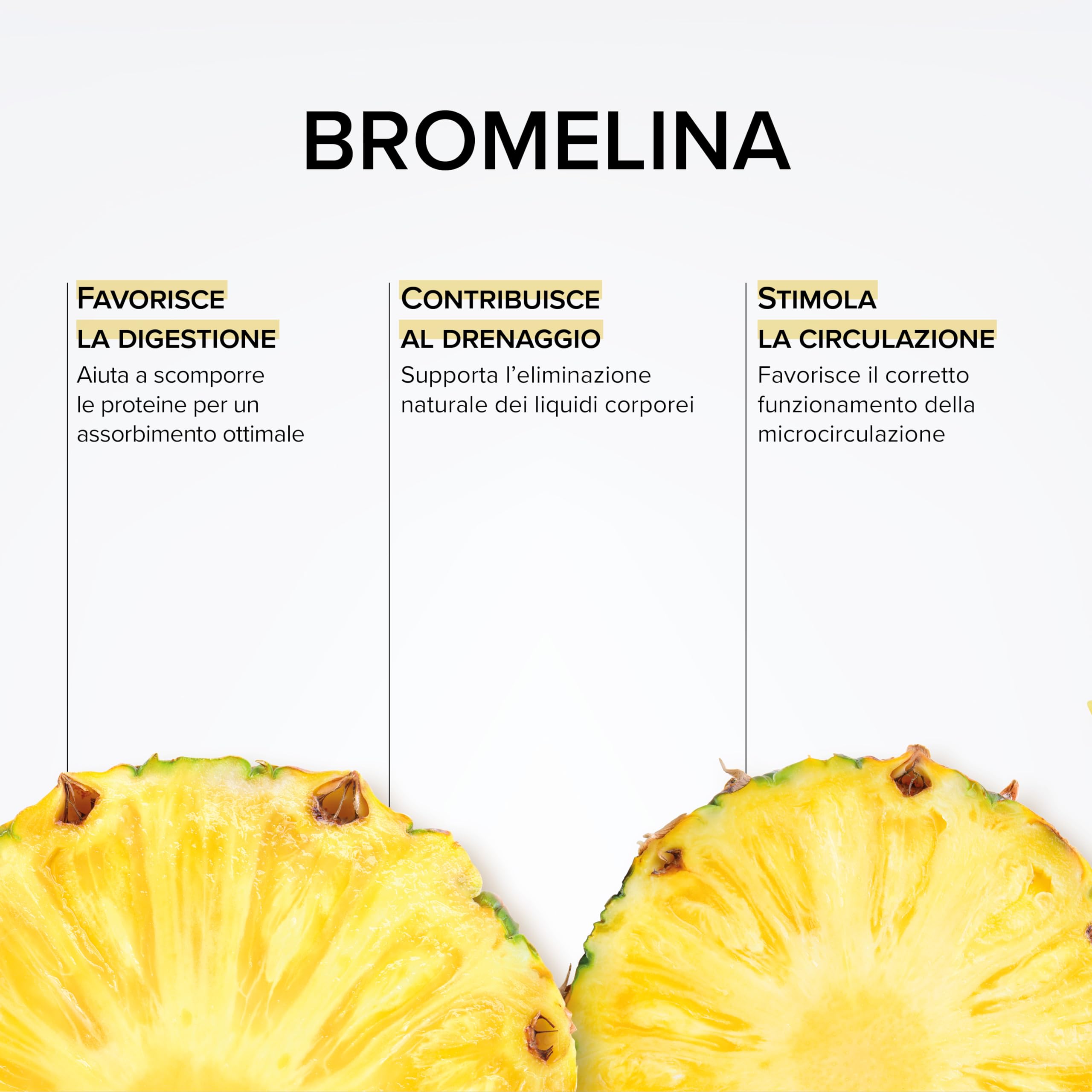 Bromelina Extra Forte Drenante 5000 GDU/g – Alto Dosaggio con Tarassaco – Integratore Gastro-Resistente per il Drenaggio dei Liquidi & il Supporto Digestivo – 90 Capsule Vegetali – Beyond Elements
