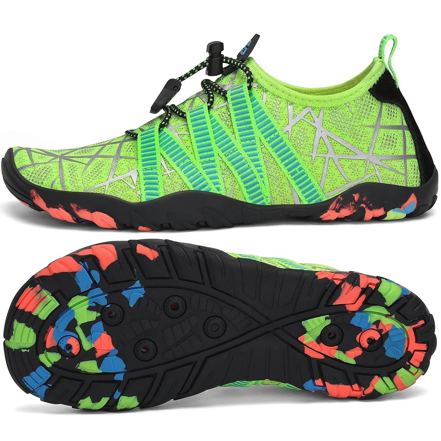 SAGUARO Scarpe da Scogli Bambino Scarpe Mare Bambina Scarpette da Scogli Bambini Scarpette Mare Ragazze Ragazzi Scarpe Acqua Antiscivolo Scarpe Immersione Scarpe Nuoto, Gr 24-36 EU