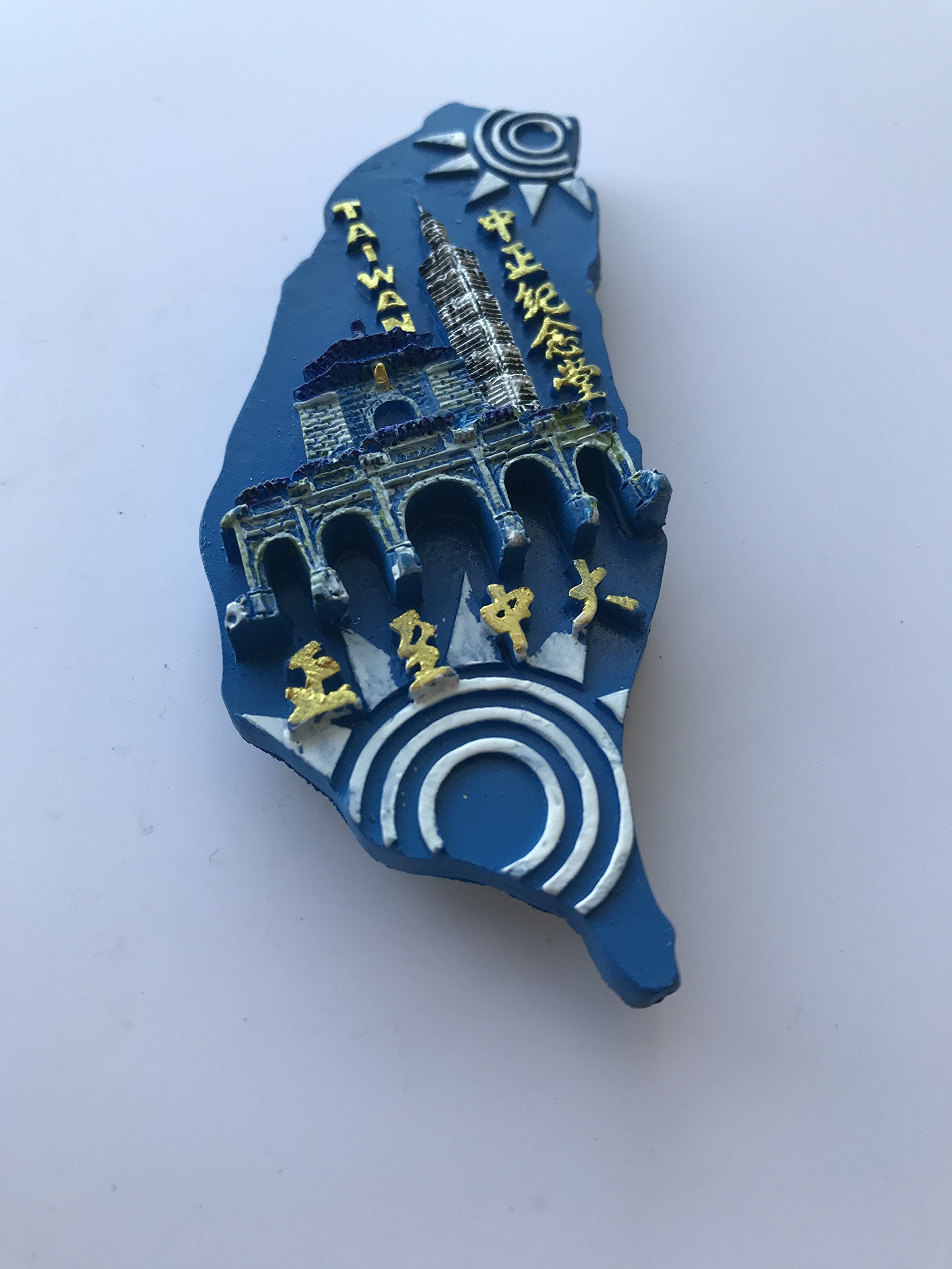 Magnete per frigorifero 3d in poliresina personalizzato souvenir turistico per l