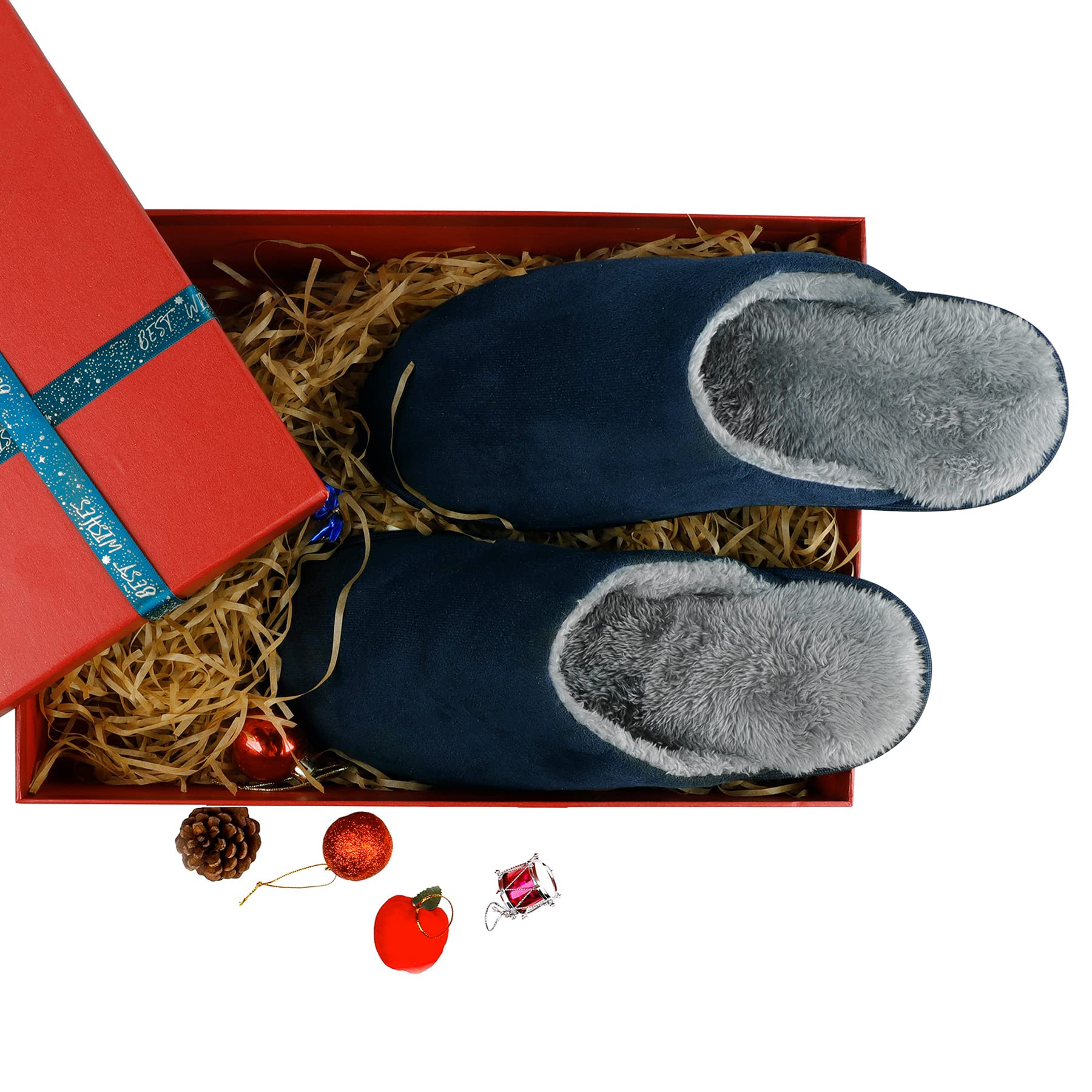 riemot Chaussons Hommes et Femmes, Pantoufles Maison Confort EU 38-47