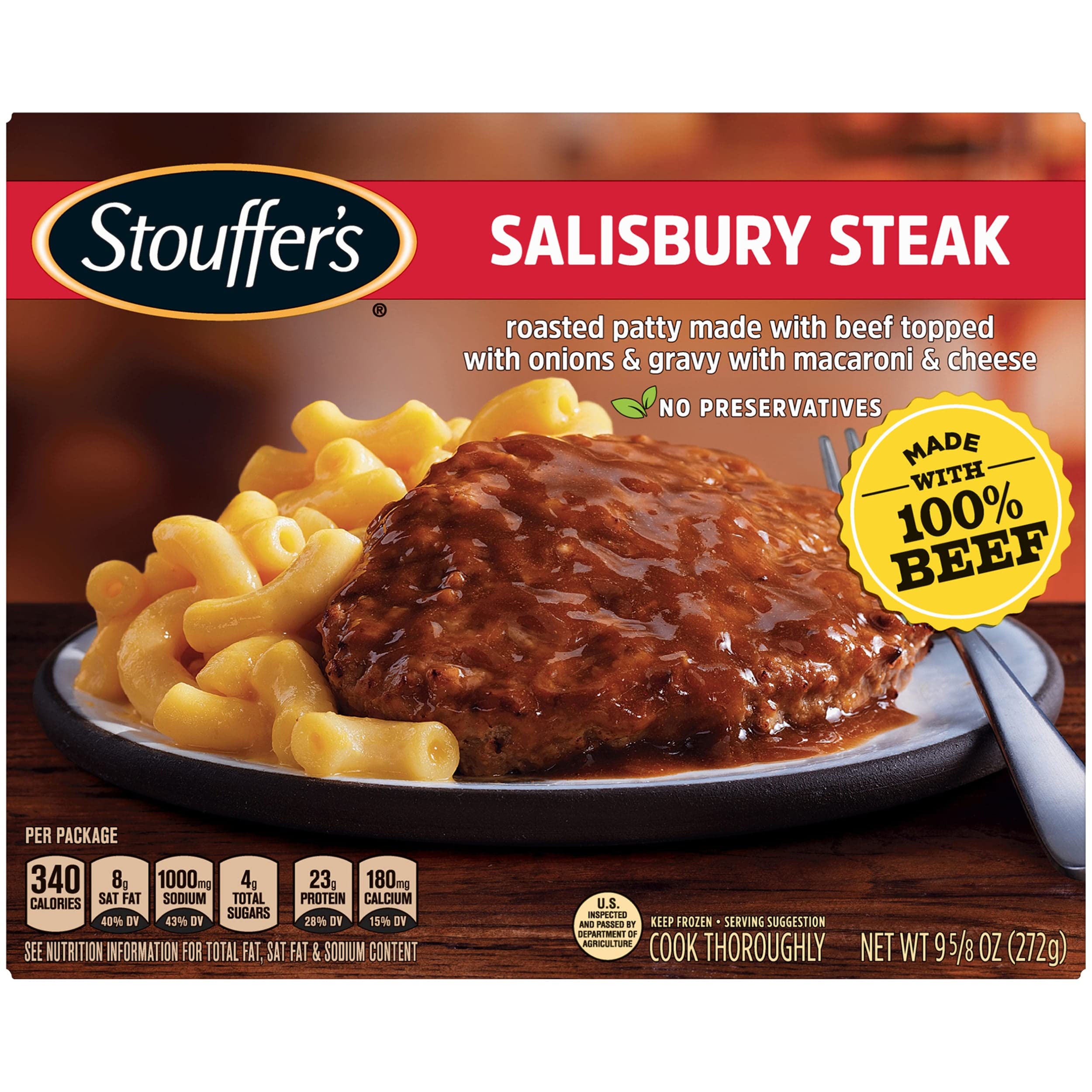 Stouffer's Salisbury Steak Meal - Image 1