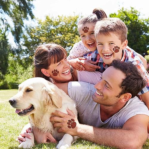 Miniatura 2 de Dopetattoo Tiger Paw Tattoos Paws Tattoo Temporary Tattoos Fake Tattoos Stickers Party Favors Gifts Decorations for Kids