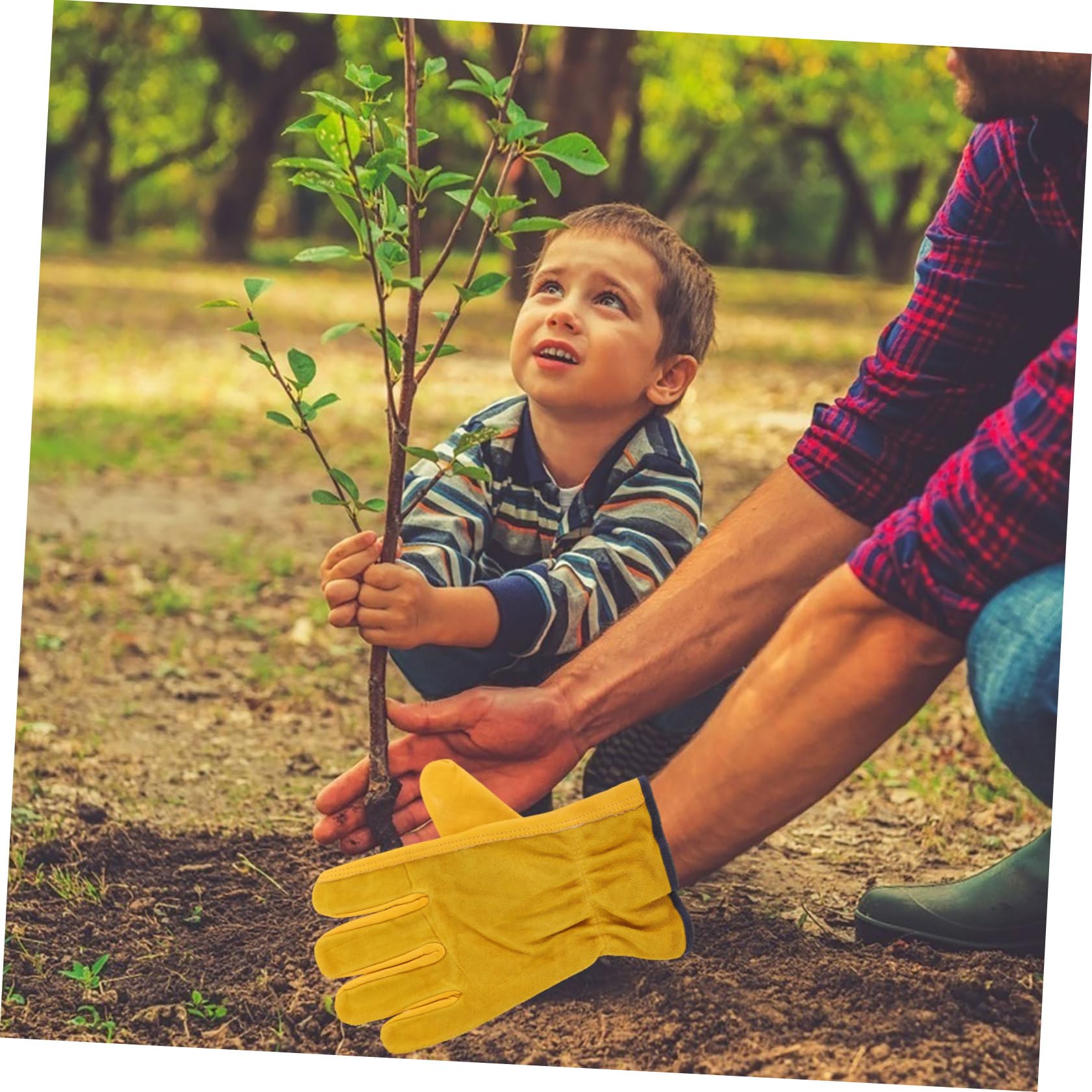 SOESFOUFU Worker Gloves Garden Workers Gloves Men's Women's Waterproof Ergonomic for -day Comfort