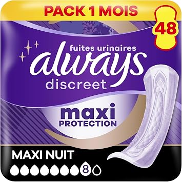Always Discreet Serviettes Extra Sécurisées Always Discreet (Lot de 48)