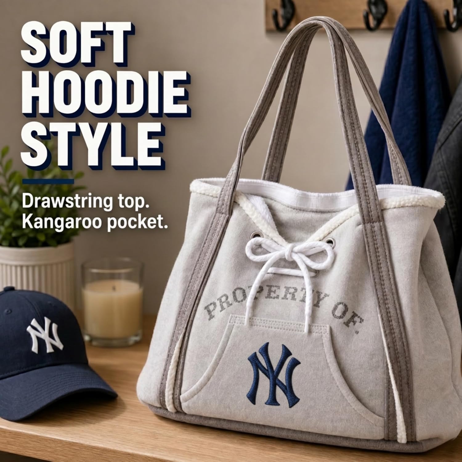 Littlearth MLB Hoodie Purse for Women