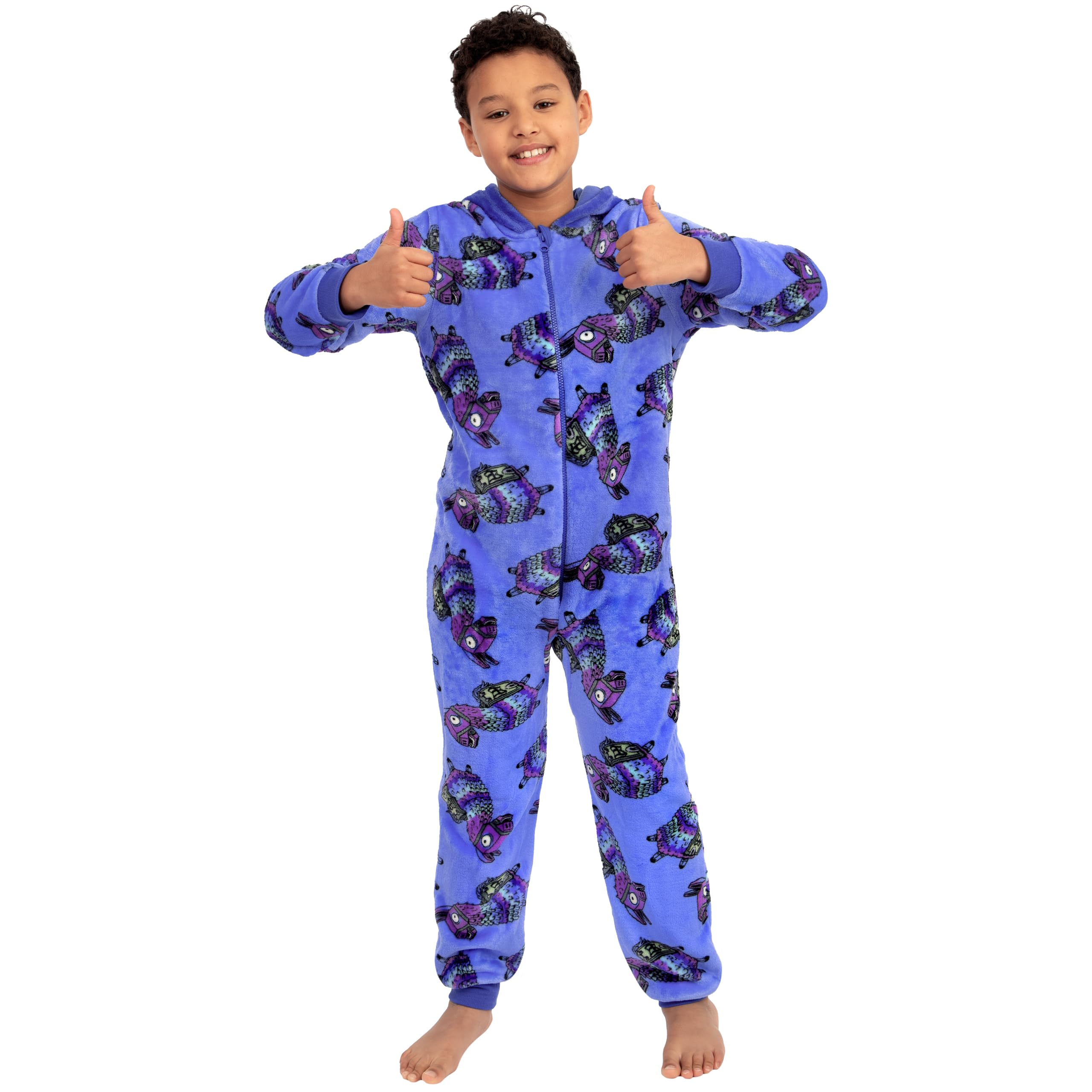 Fortnite Pigiama Bambino, Pigiama Ragazzo Lama, Pigiami Interi Bambini, Pigiami Bambini Pile