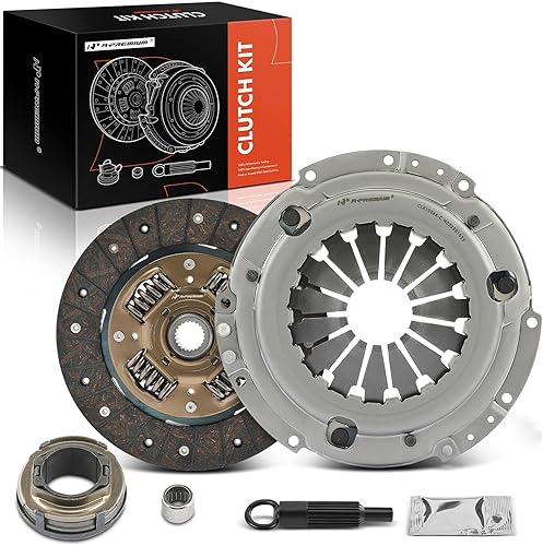 A-Premium Juego de kit de embrague de transmisión compatible con Mazda 3 2004-2013, 5 2006-2010, 2.0L 2.3L, repuesto # 52253613, K7039701