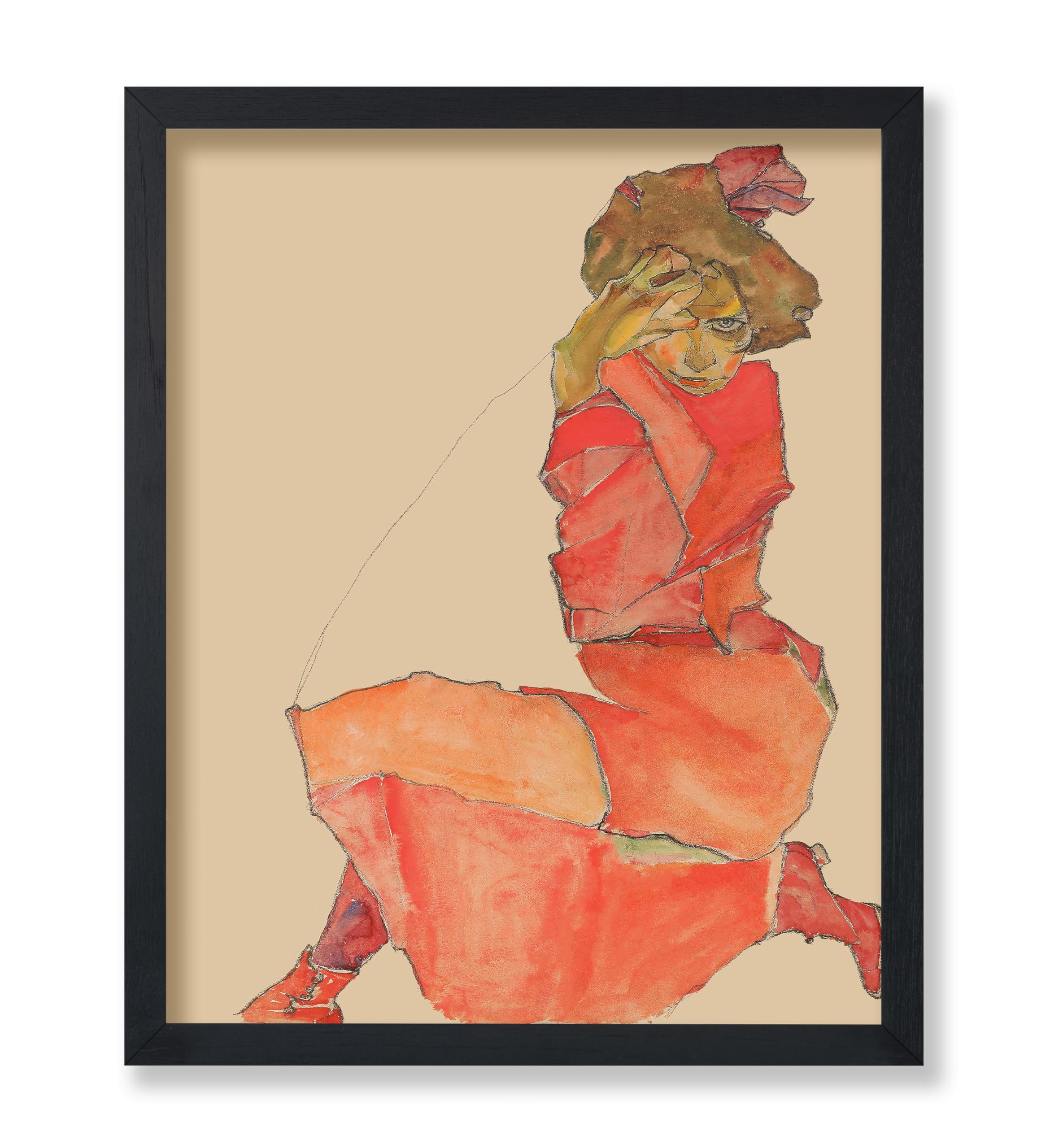 Amazon.com: Poster Master Vintage Egon Schiele Poster - Retro