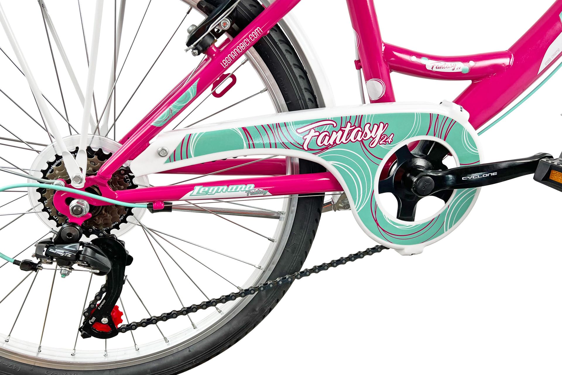 Legnano Fantasy L611, City Bike 24 pollici Ragazza