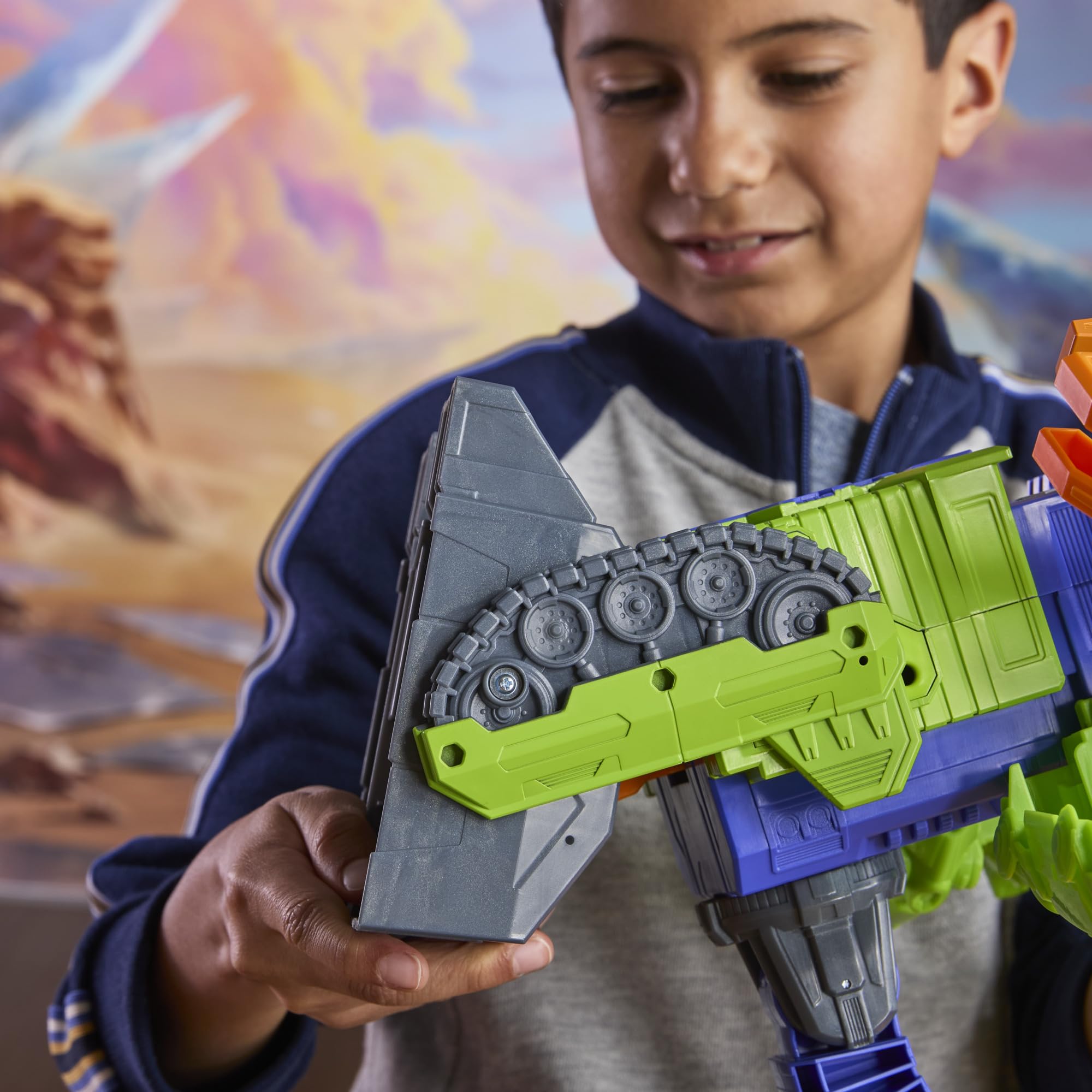 Zestaw bitewny z figurką Scorponoka z kolekcji Transformers CYBERWORLD