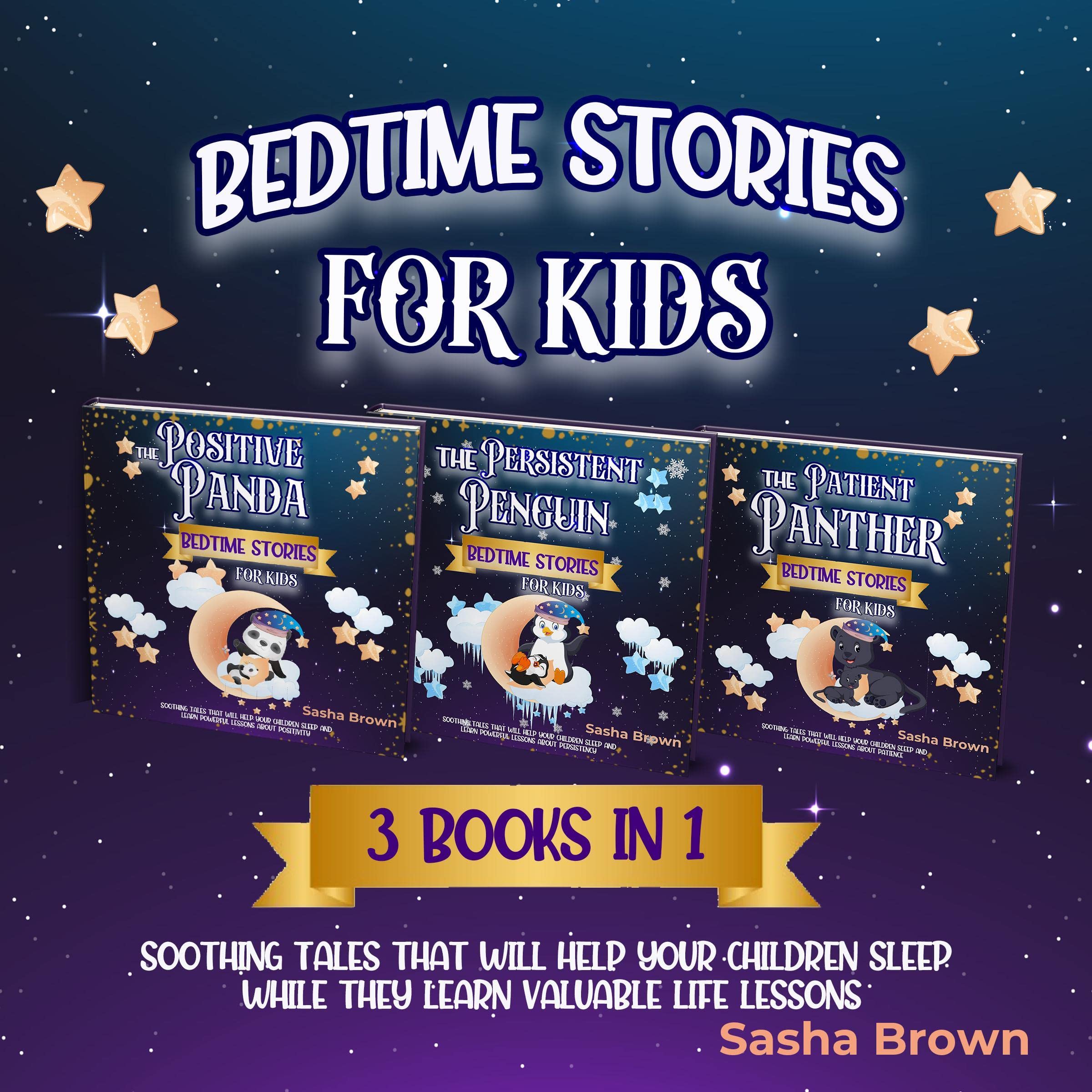 Bedtime Stories for Kids: 3 Books in 1