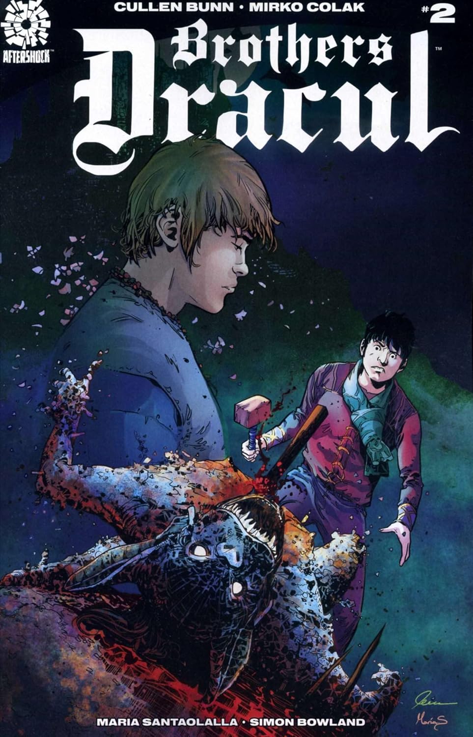 Brothers Dracul 2 VF/NM ; AfterShock comic book Cullen