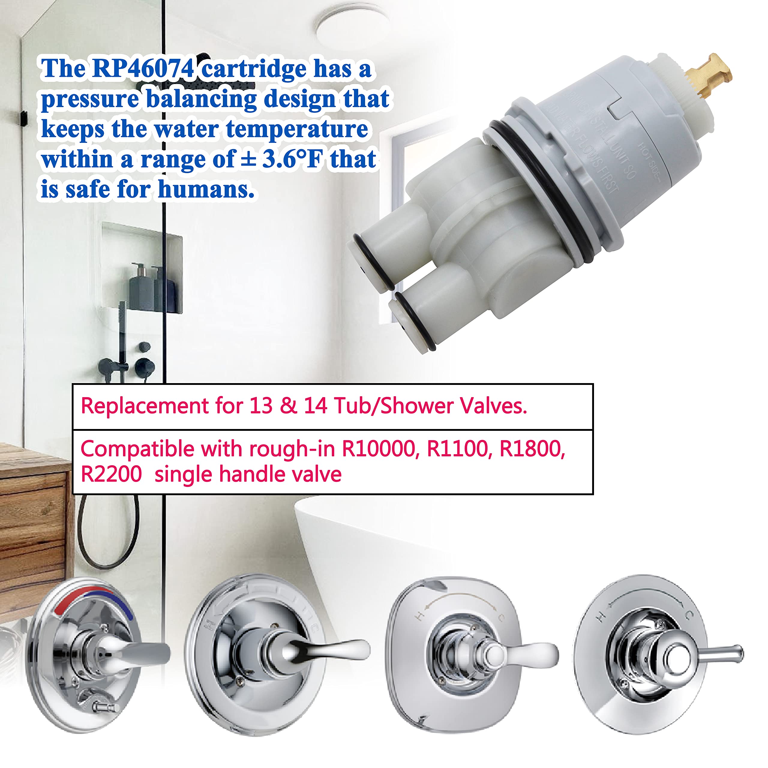Cartridge Replacement No Hot Water Coming From Shower Faucet
