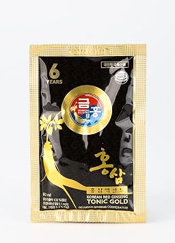 Korean Red Panax Ginseng Tonic Gold, 90ml x 30 Pouches