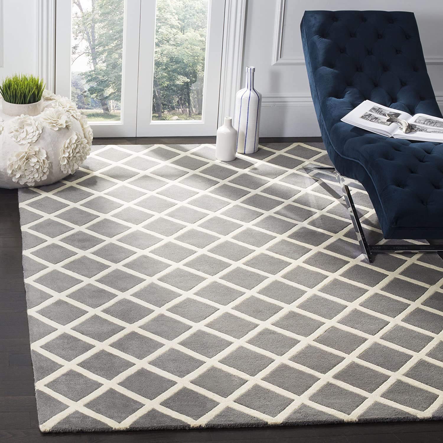ZARACARPETS; can Change The Floor Hand Made Modern Design with (USA) Exported Collection Carpets for Living Room Size 8 Feet by 10 Feet (8 * 10 feet) Grey White (B09FQ6ZX3D) Amazon Price History, Amazon Price Tracker