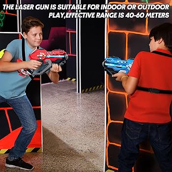 トイガン JOE Amazon.com: IJO Laser Tag Guns Set of 2 Laser Tag with