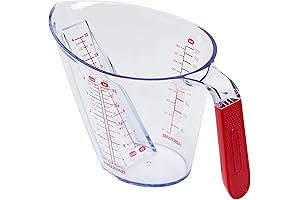 Farberware Pro Angled Measuring Cup, 4 Cup, Red