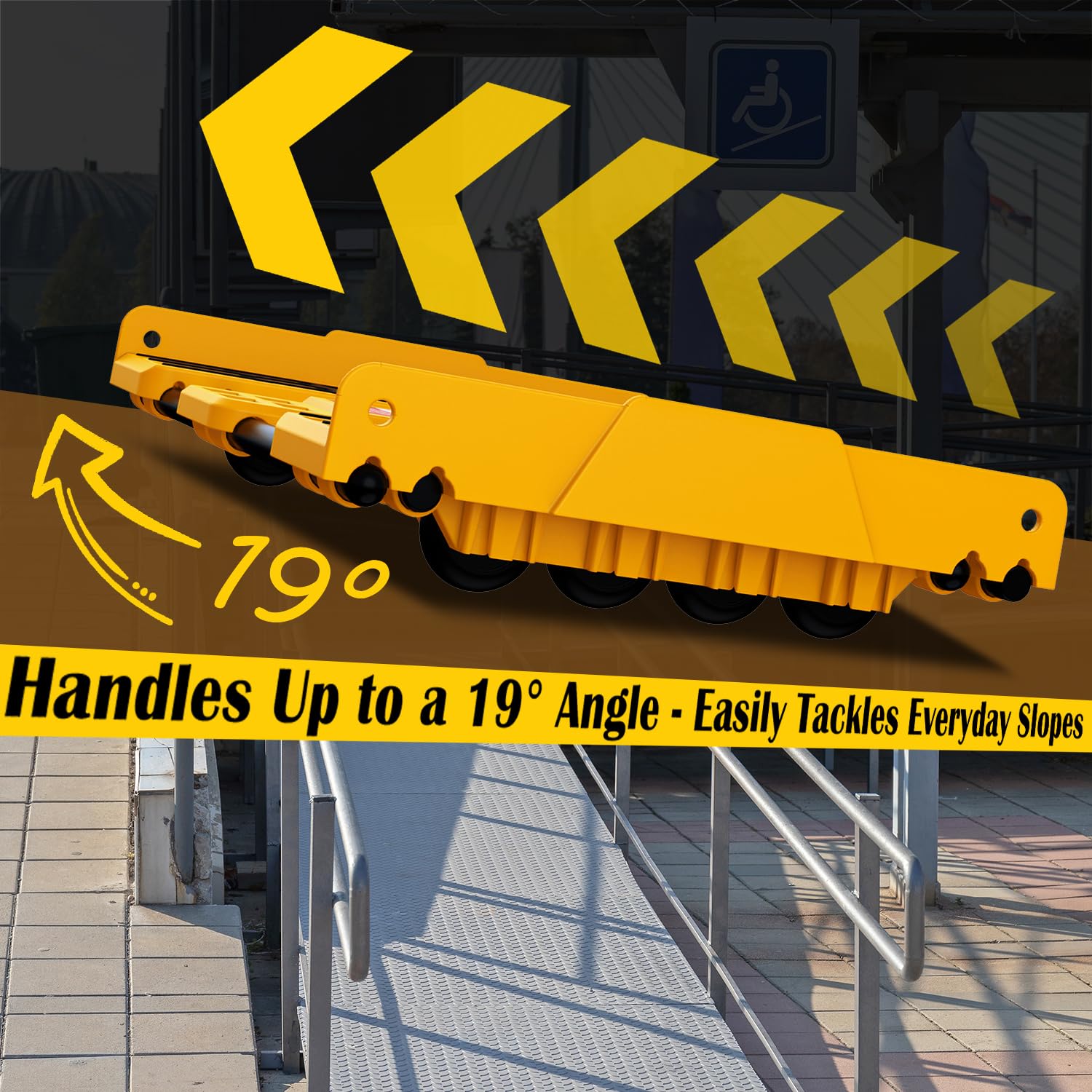 Carrello di trasporto regolabile pesante – Espandibile fino a 91 cm, capacità di 907 kg – Per elettrodomestici, mobili e materiali da costruzione, con cinghie elastiche, adatto a diverse superfici