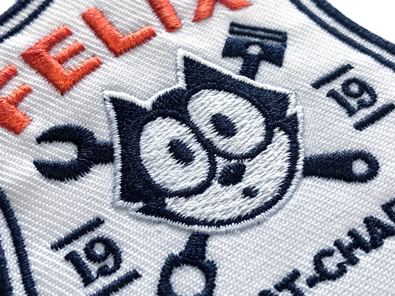 Amazon.co.jp: フィリックス・ザ・キャット・UCC・刺繍ワッペン
