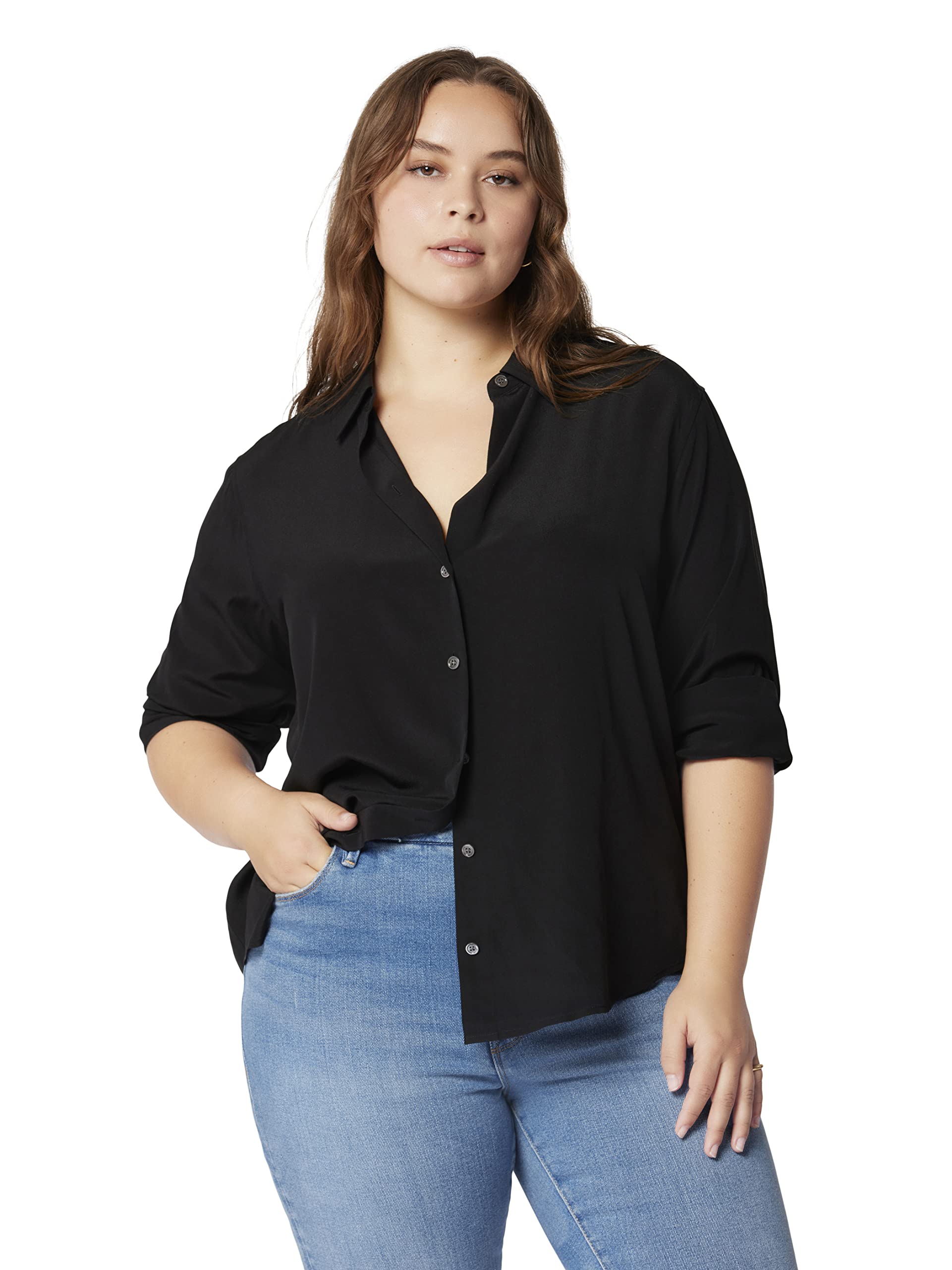 Equipmentwomens Essential Longsleeve Silk Shirt Button Down Shirt